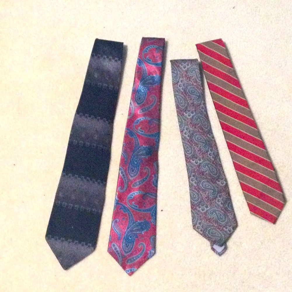 Tie Bundle, set of 4